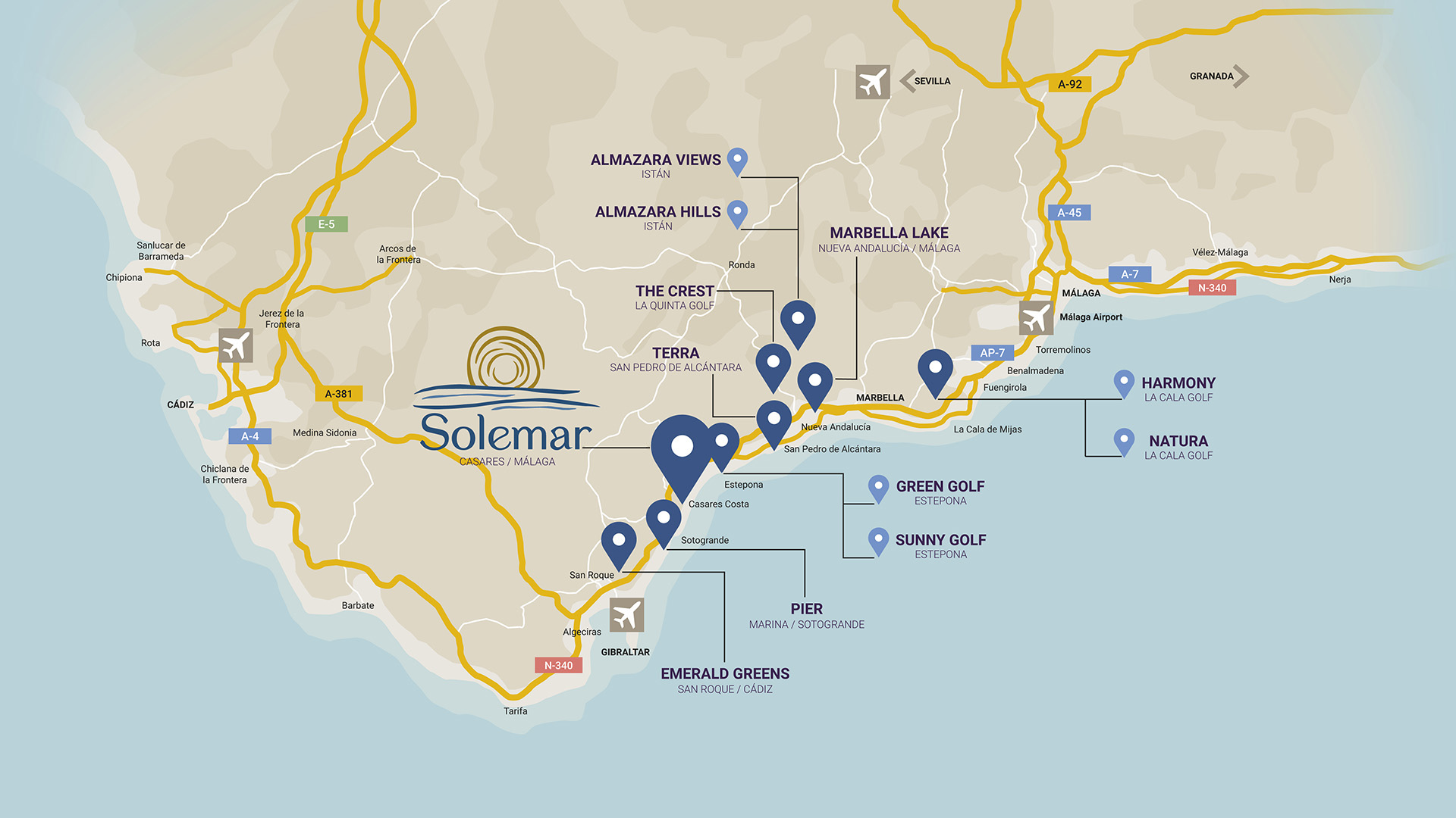 Mapa SOLEMAR ages