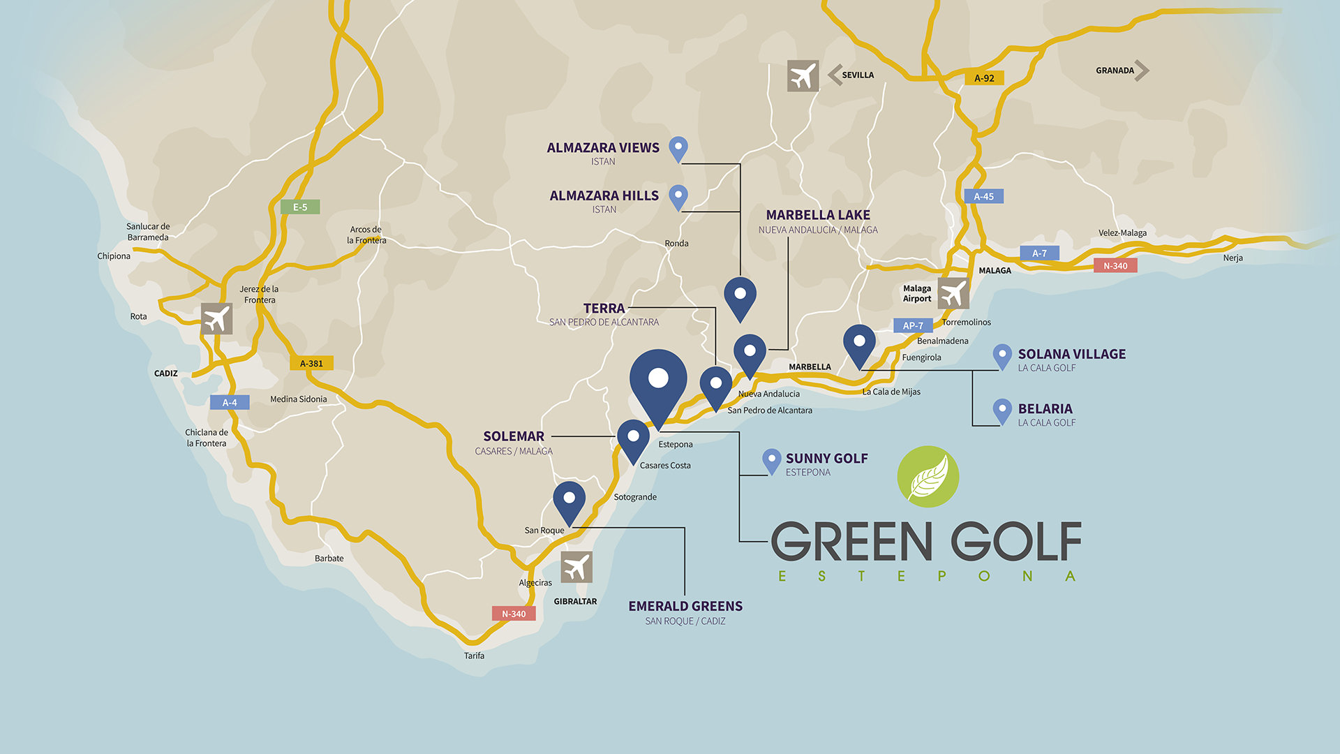 Mapa GREEN GOLF 2308 ageng