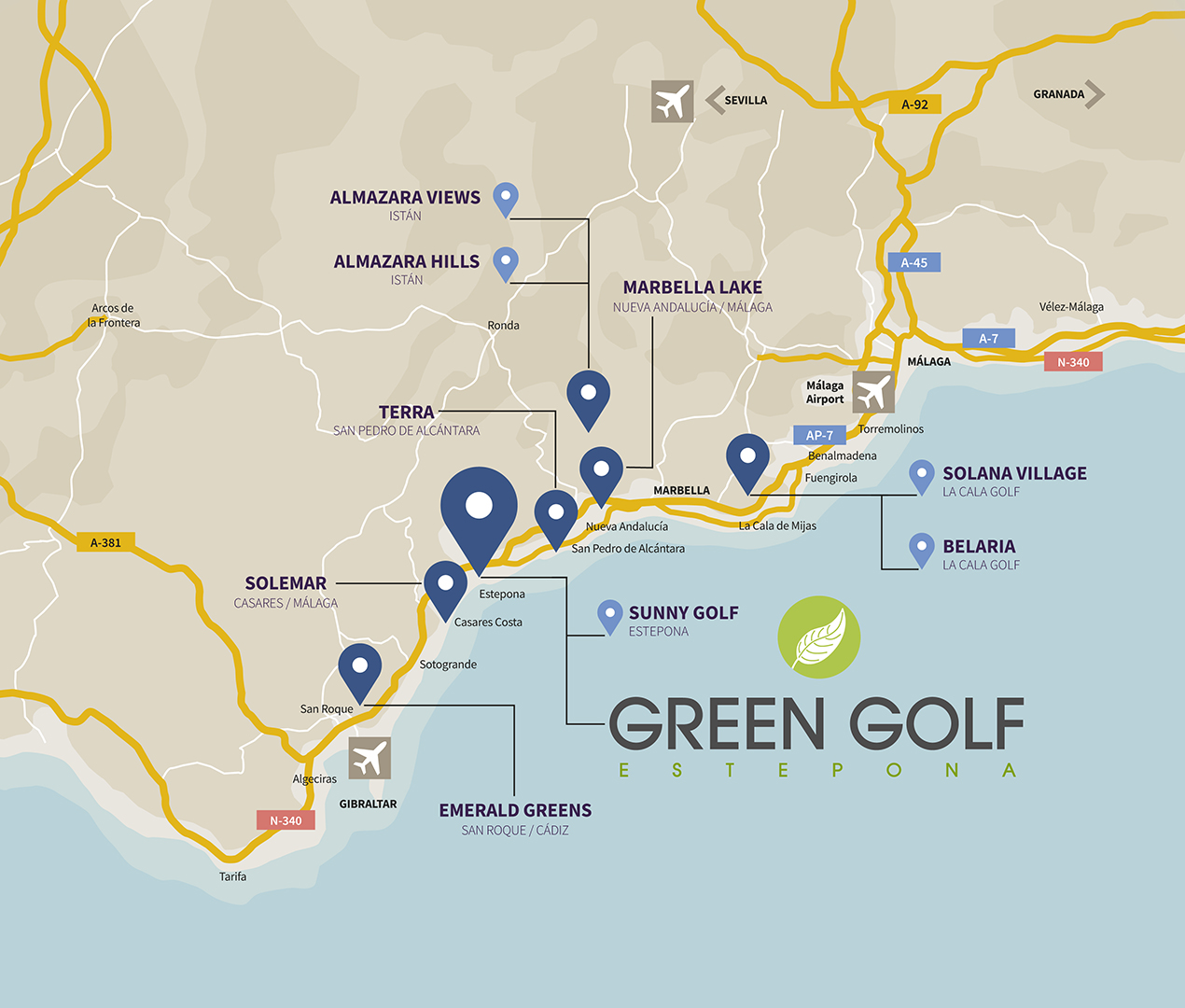 Mapa GREEN GOLF 2308 movil ages