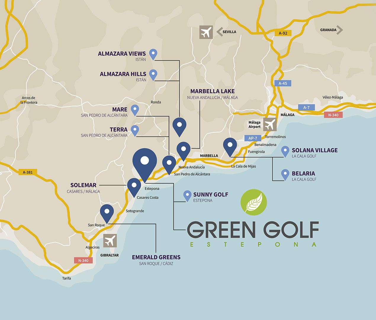 Mapa GREEN GOLF 2311 movil ages