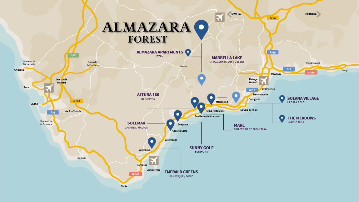 Mapa ALMAZARA FOREST 2503 ageng
