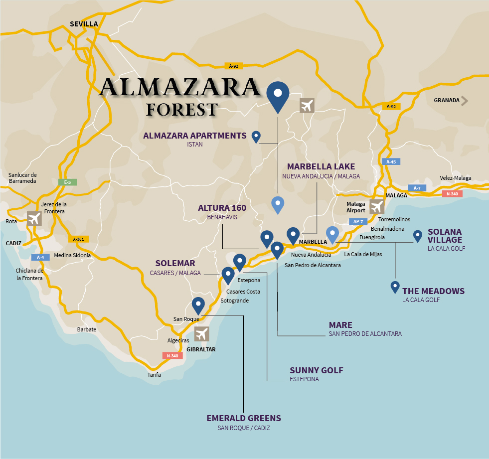 Mapa ALMAZARA FOREST 2503 movil ageng
