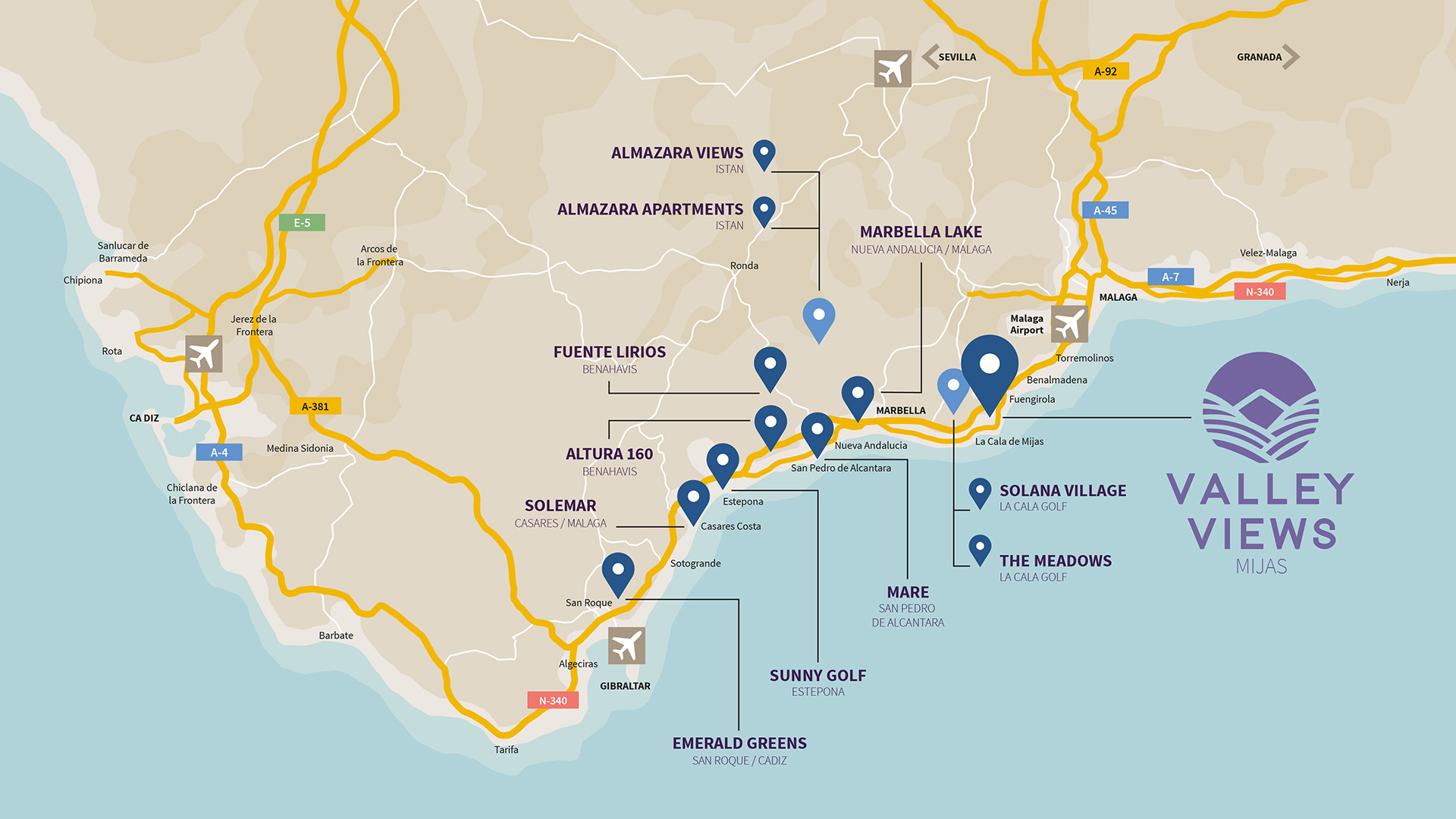 Mapa VALLEY VIEWS 2508 ageng