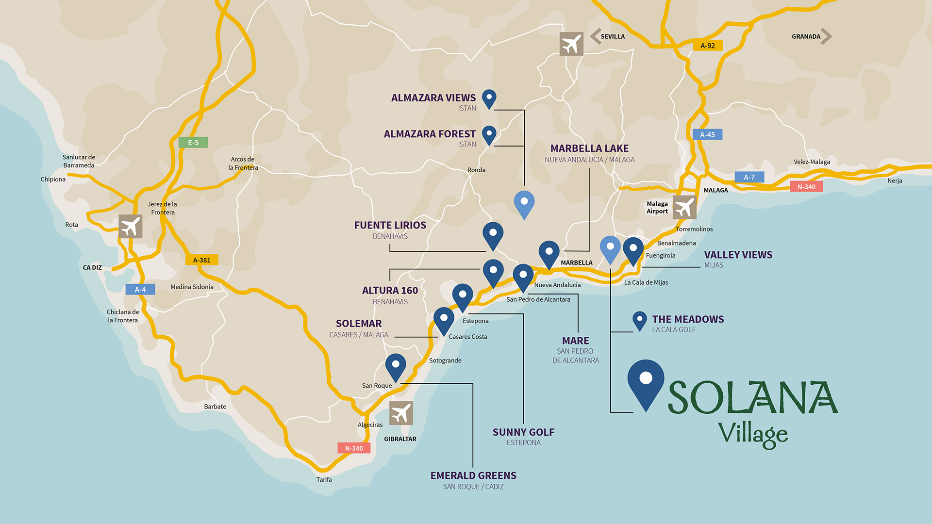 Mapa SOLANA VILLAGE 2509 ageng