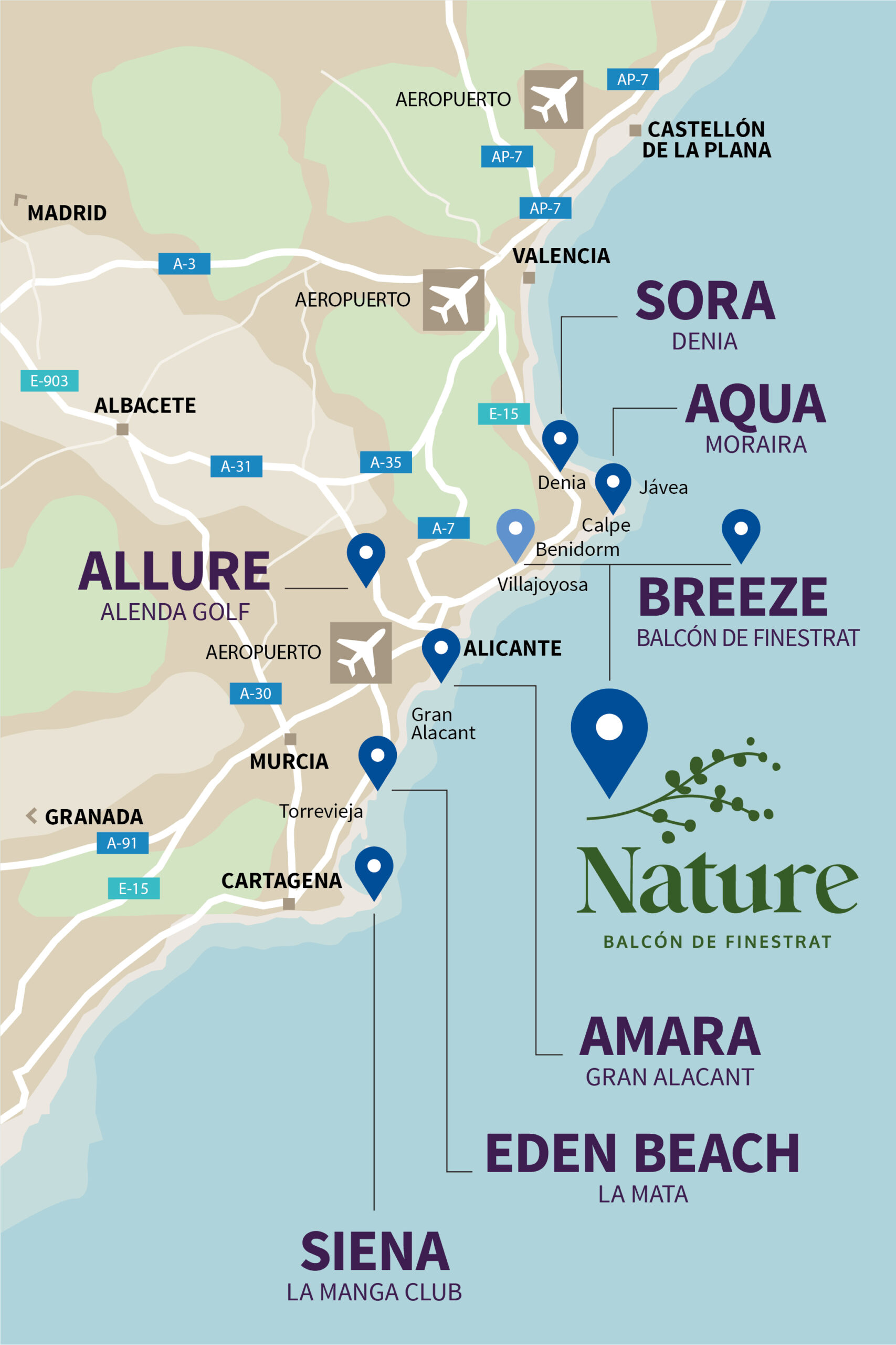 Mapa NATURE 2511 movil ages