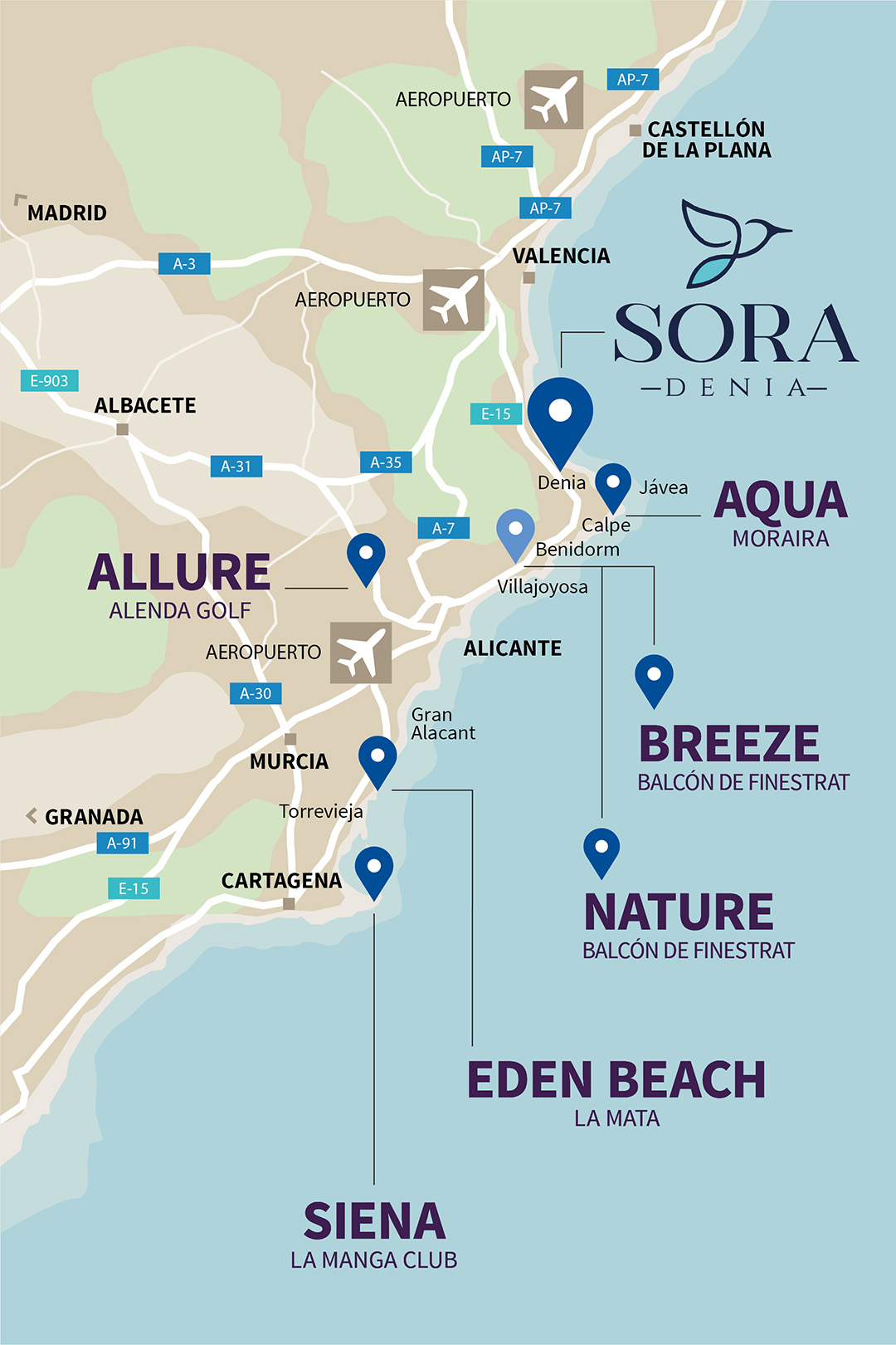 Mapa SORA 2601 movil ages